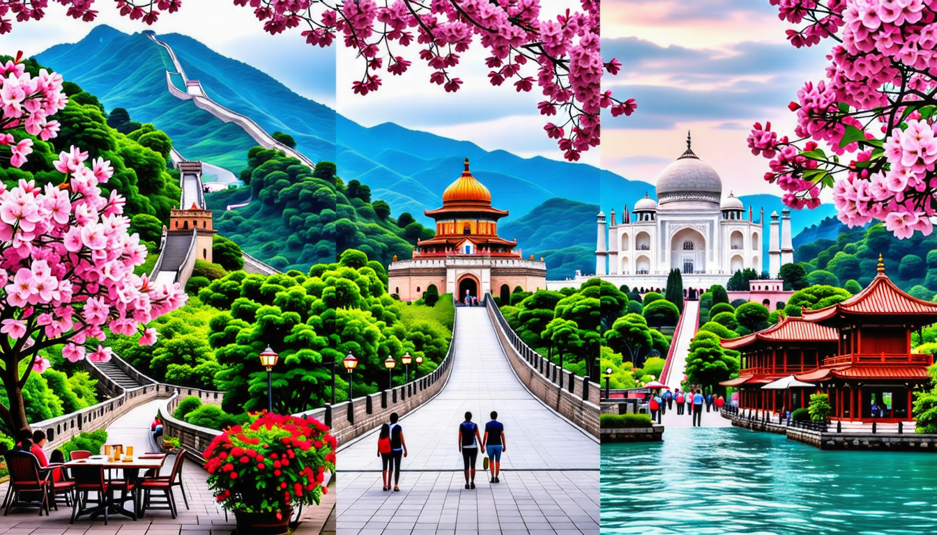 découvrez les destinations incontournables à explorer en asie, des paysages époustouflants aux cultures riches. que vous soyez à la recherche de plages paradisiaques, de temples anciens ou de métropoles dynamiques, notre guide vous inspire pour votre prochaine aventure asiatique.