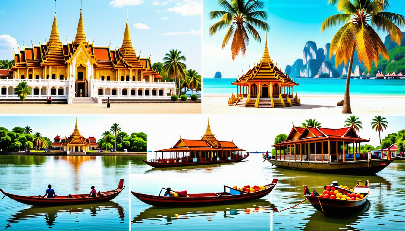 découvrez les sites incontournables à visiter en thaïlande, des plages paradisiaques aux temples historiques, en passant par les villes vibrantes et la richesse culturelle. préparez votre voyage et explorez les merveilles que ce pays a à offrir.