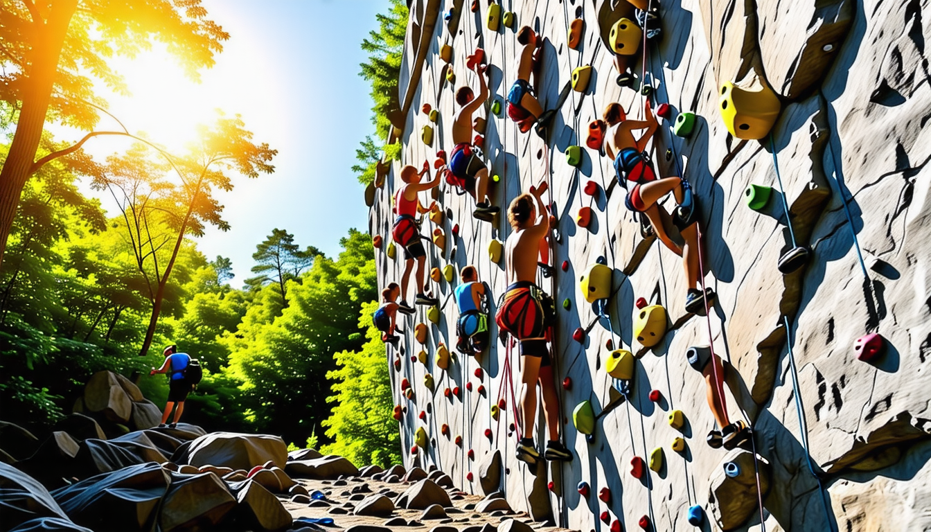 découvrez les meilleures activités d'escalade en extérieur pour les passionnés d'aventure. explorez nos choix d'itinéraires, conseils et sites incontournables qui vous offriront des sensations fortes et des panoramas époustouflants. préparez-vous à grimper vers l'infini !