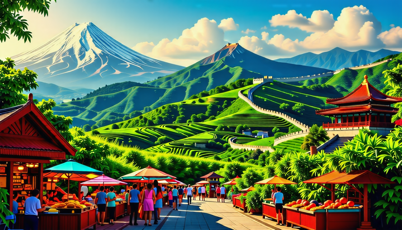 découvrez les incontournables pour vos aventures en asie ! des paysages époustouflants aux cultures fascinantes, préparez-vous à explorer des destinations emblématiques, des activités palpitantes et des expériences uniques qui feront de votre voyage un souvenir inoubliable.