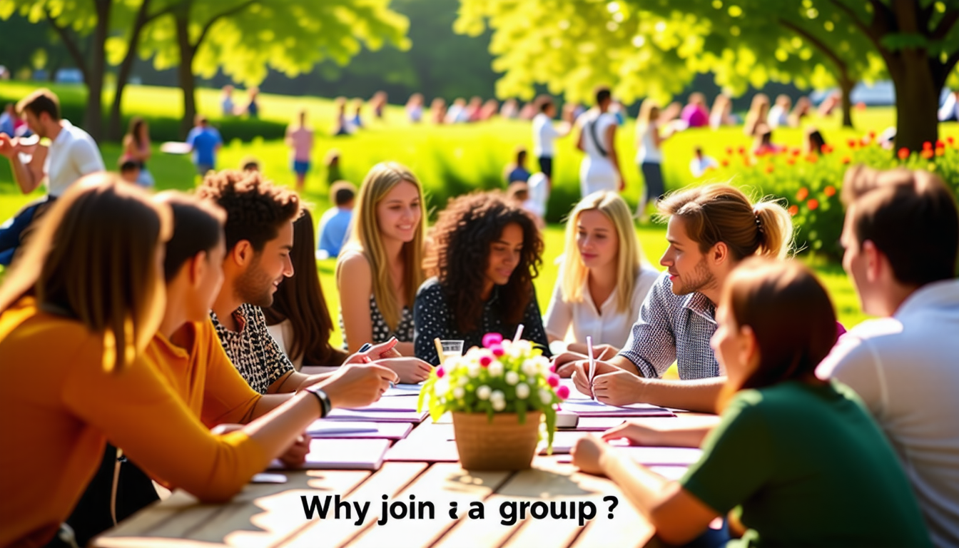 découvrez les avantages de rejoindre un groupe : soutien, partage d'expériences et développement personnel. apprenez comment une communauté peut enrichir votre vie sociale et professionnelle.