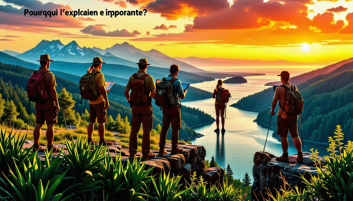 découvrez les raisons essentielles pour lesquelles l'exploration, qu'elle soit terrestre, maritime ou spatiale, joue un rôle crucial dans l'avancement de la connaissance, de la science et de l'innovation. plongez dans les enjeux environnementaux, économiques et culturels liés à l'exploration et comprenez son impact sur notre avenir.