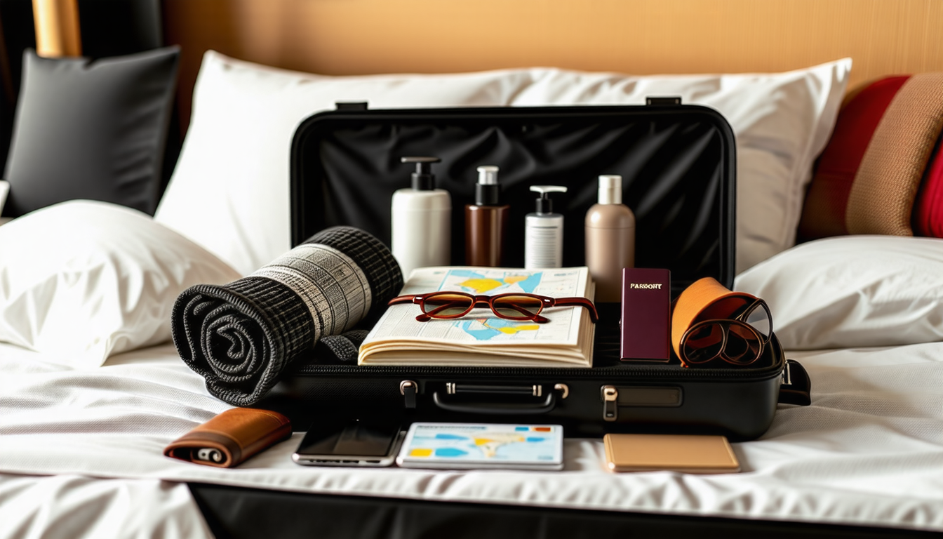 découvrez les indispensables à ne pas oublier pour réussir votre voyage. notre guide pratique vous aide à préparer votre valise en vous présentant les essentiels selon votre destination, la durée de votre séjour et vos activités prévues. voyagez sereinement en étant parfaitement organisé !